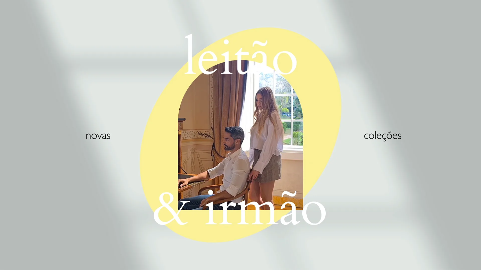 Hotel Seteais — video still with leitão & irmão novas coleções around a couple at a piano