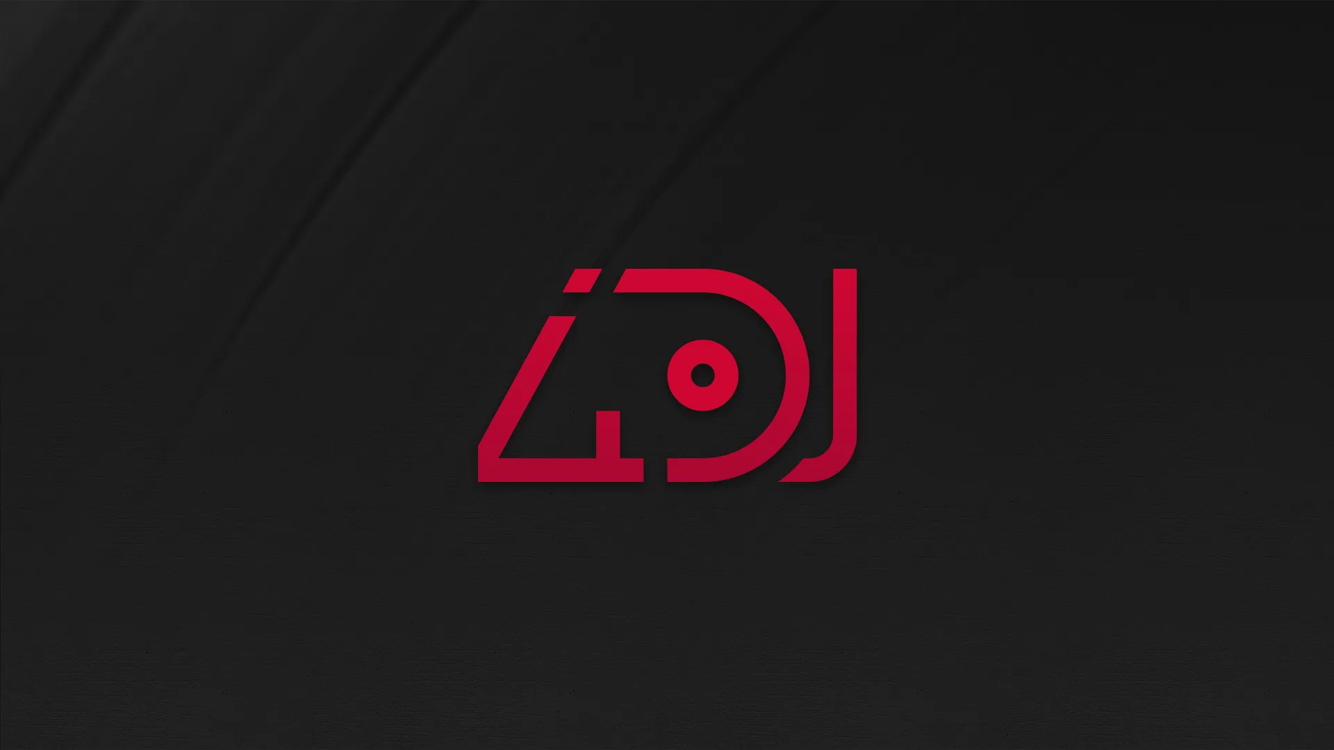 i4DJ — red i4DJ logo on a dark textured background